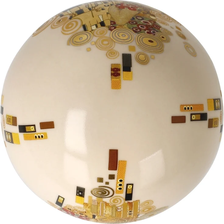 Goebel / Gustav Klimt - Kuss,Kugel,7,5cm x 7,5cm x 7,5cm / Porzellan / 7,5cm x 7,5cm x 7,5cm – Bild 7