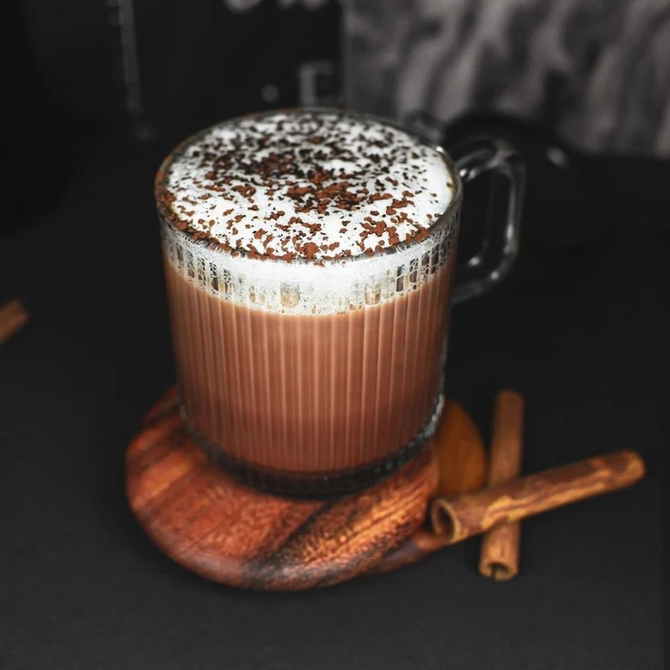 6x Kaffeegläser Teegläser 360 ml Stapelbar mit Reliefstruktur Spülmaschinengeeignet Hitzebeständig – Ideal für Kaffee, Tee, Cappuccino, Latte Macchiato – Bild 3