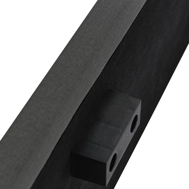 Polsterbett 140x200 cm mit Steckdosen, USB, RGBW-LED-App-Steuerung, Stauraum-Kopfteil & Bettkasten, Stoffbett Grau – Bild 9