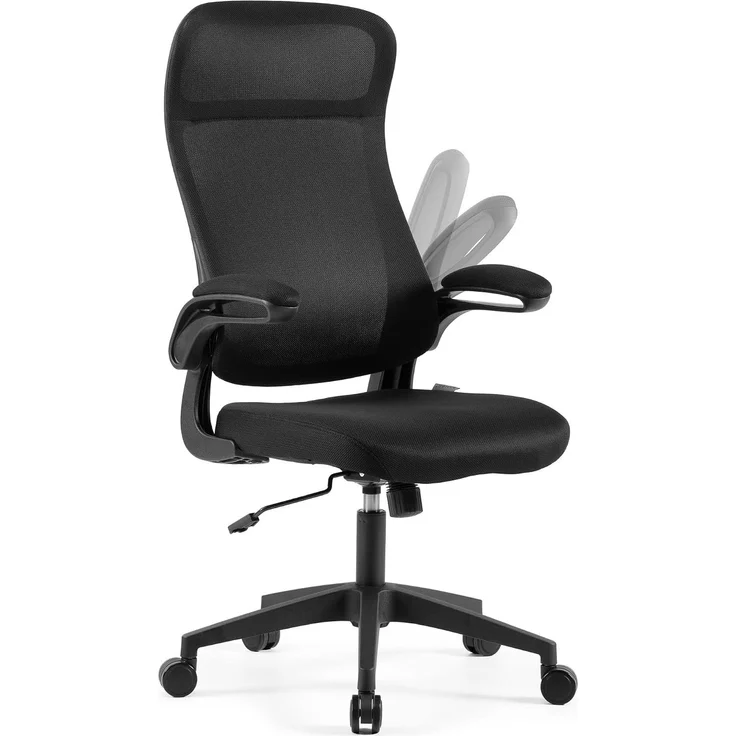 SENSE7 Revo Ergonomischer Bürostuhl Drehstuhl – Schreibtischstuhl höhenverstellbar mit atmungsaktiver Netzrückenlehne, ideal als Gaming Stuhl & für Home-Office, Schwarz – Bild 1