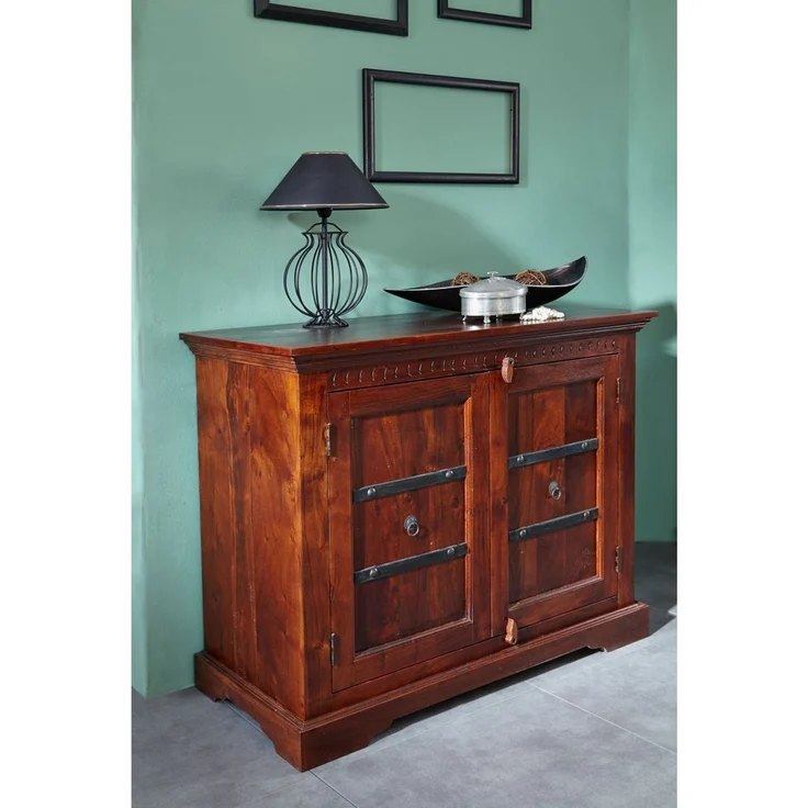 Kommode Akazie 107x50x88 nougat lackiert OXFORD #423 – Bild 2