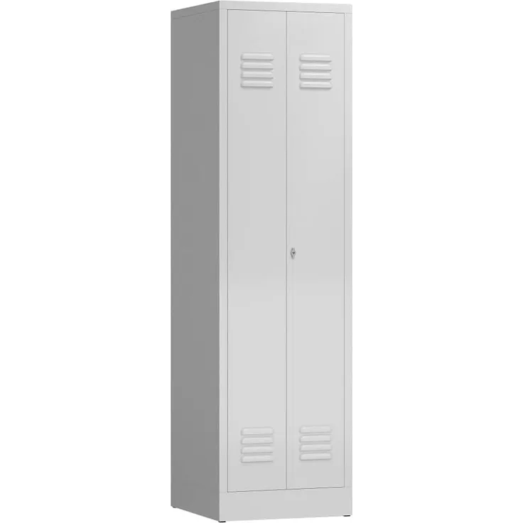Spind Mehrzweckschrank Spindschrank 1800 x 500 x 500 mm, signalweiß