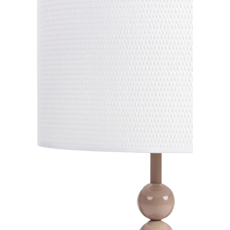 Tischlampe LOKY Metall Beige – Bild 4