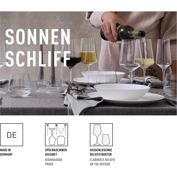 Ritzenhoff 8000001 Wasserglas-Set #1 SONNENSCHLIFF RDT 2024 in Geschenkbox – Bild 4