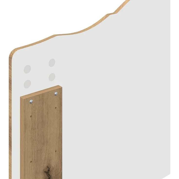 vidaXL Bettrahmen Kunsthandwerk Eiche 90 x 200 cm Massives Kiefernholz 3413361 – Bild 10