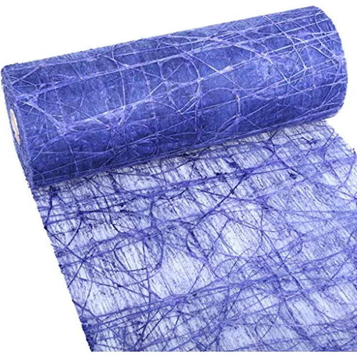 Deko AS Tischläufer Dekoweb® Tischläufer - dunkelblau - 300mm - 15m - 54-300-15-035 (1-tlg, 1 Rolle Tischläufer), Strapazierfähig