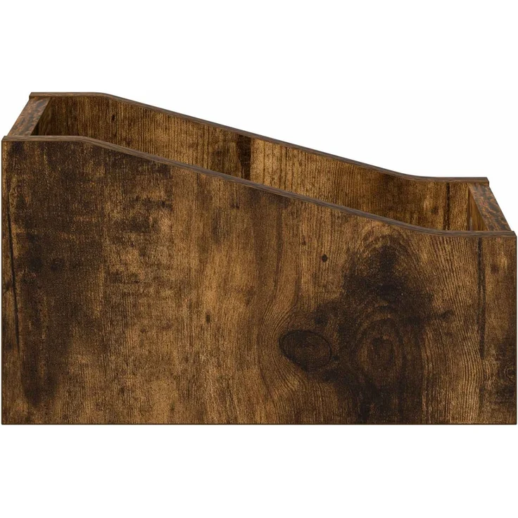 vidaXL LP Plattenbox Räuchereiche 18 x 32 x 18 cm Holzwerkstoff 8012802 – Bild 5