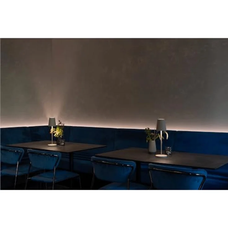 SLV VINOLINA TWO, Tischleuchte, Akku, IP65, 2200/2700/3000K, TOUCH, weiß - Ambiente- Tisch- und Standleuchten – Bild 3