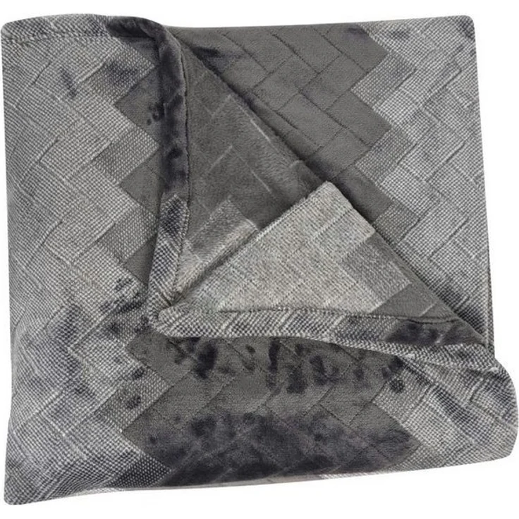 Wohndecke, Gardinenbox, Kuscheldecke Püschdecke Superweich – Bild 2