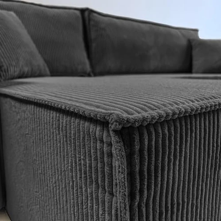 Lookway Ecksofa Gepolstertes CARLOS L-Form, Schlaffunktion – Bild 6