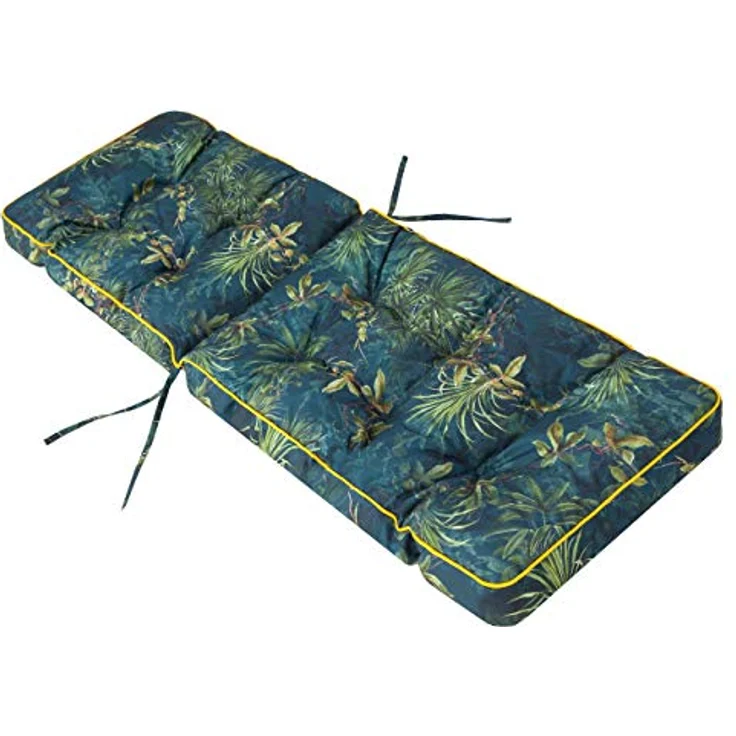 Bjird Liegenauflage Auflage für Liegestuhl 160x50x8, extra dicke Polsterauflage für klappbare Gartenliege/Sonnenliege – Bild 6