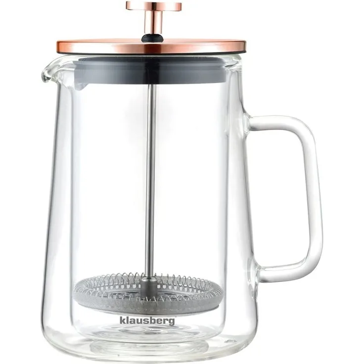Klausberg Klausberg French Press Kaffee- und Teezubereiter 0,60l KB7724