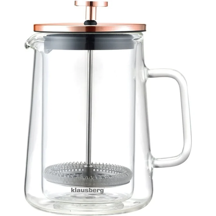 Klausberg Klausberg French Press Kaffee- und Teezubereiter 0,60l KB7724