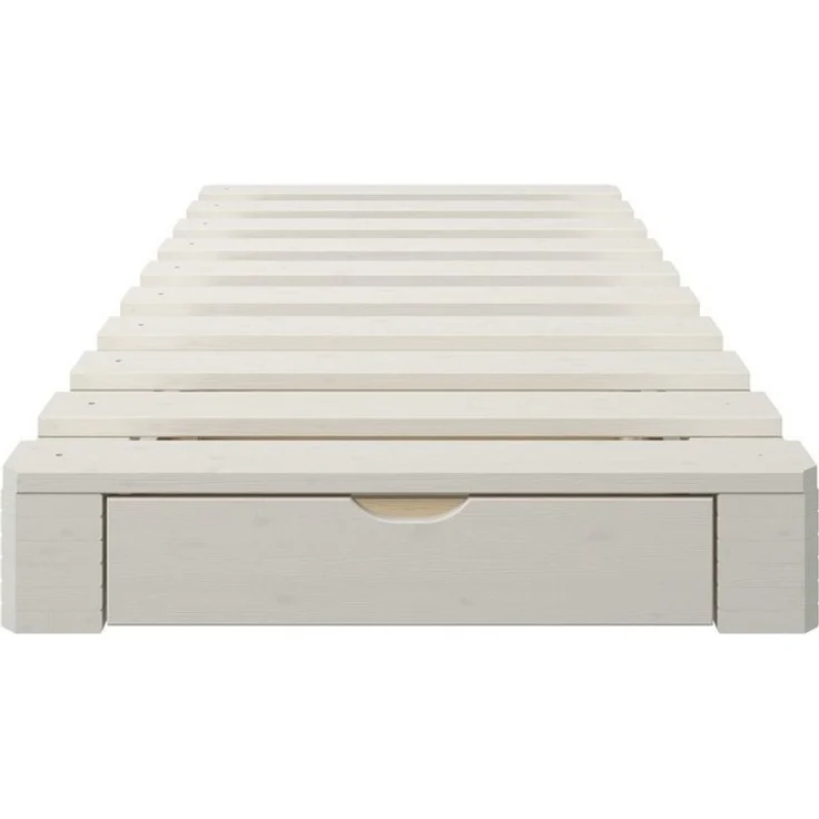 Home affaire Palettenbett "ALASCO " BESTSELLER! Mit Schublade, zertifiziertes Massivholz, erweiterbar zum Doppel- oder Familienbett – Bild 3