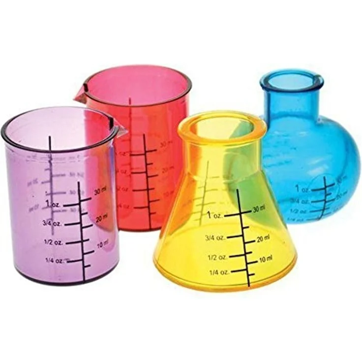 Out of the Blue Schnapsglas Labor Schnapsgläser im 4er Set – Bild 1