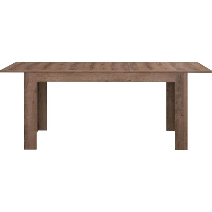 Forte Savona moderner Esstisch 160, ausziehbar, Esszimmer, Wohnzimmertisch, Holzwerkstoff, Edeleiche Holzdekor, 160 cm breit x 78,2 cm hoch x 90 cm tief – Bild 5