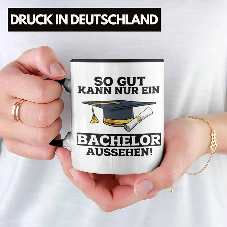 Trendation Tasse Tasse Geschenk Bestandene Bachelor-Prüfung Geschenkidee So Gut Kann Nu – Bild 2