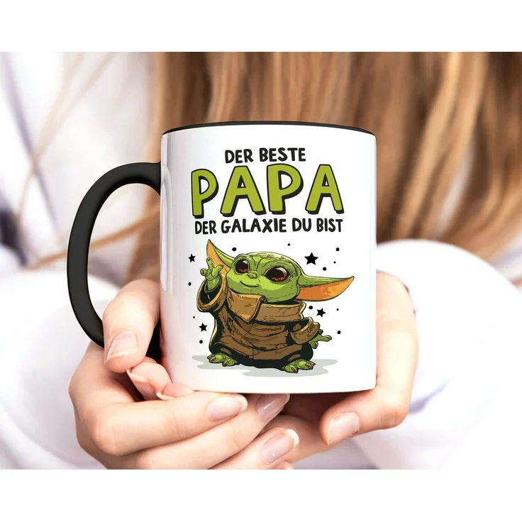 MoonWorks Tasse Tasse Geschenk Papa Sprüche Geschenkidee Vatertag Lustig Motiv, Keramik – Bild 3