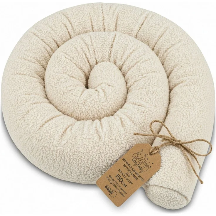 Totsy Baby Seitenschläferkissen Bettschlange Body Pillow - Kopfkissen lang Bettrolle Schlafkissen – Bild 1