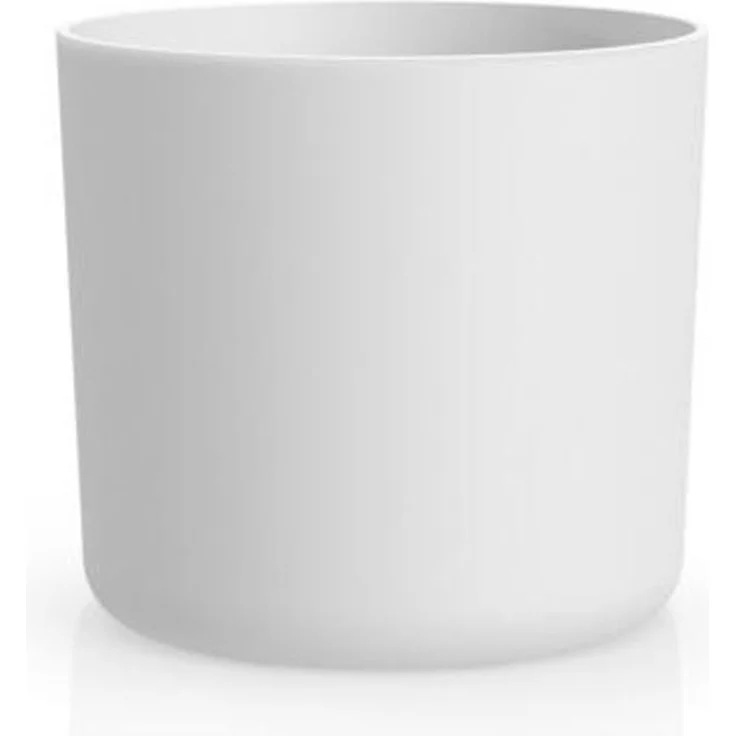 Pflanzgefäß LORA Ø14 cm rund aus Kunststoff moderner Blumentopf für Wohnraum Balkon Terrasse und Garten dekorativ und vielseitig – Bild 4