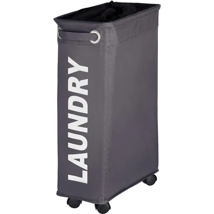 Wenko Wäschesammler Corno 43 l, grau