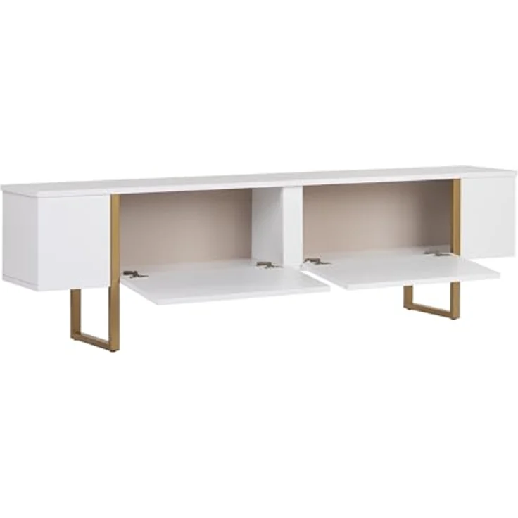 Skye Decor TV-Board Boho Design, Modernes Lowboard mit 180 cm Breite, melaminbeschichtet, verschiedene Farbvarianten erhältlich – Bild 4