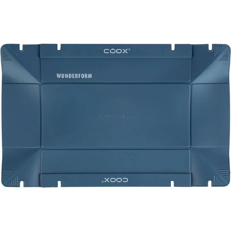 coox Backform coox WUNDERFORM Basic M in graublau erste faltbare Kastenform Backform – Bild 1