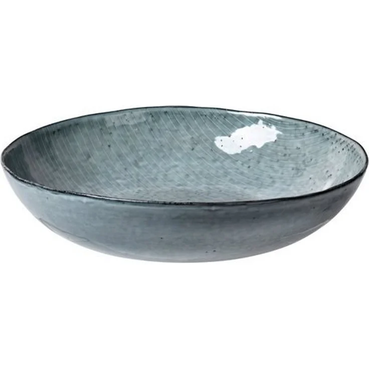 Broste Copenhagen Salatschüssel NORDIC SEA Salatschale 34,5 cm, Steinzeug, (Salatschalen), Nordic Sea Salat Schale – Bild 2