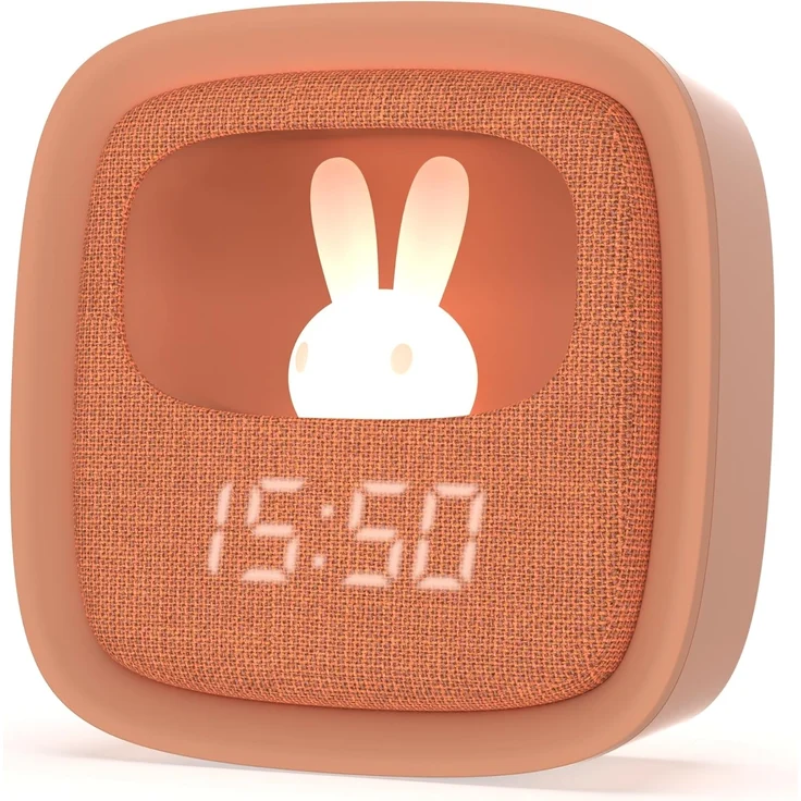 MOB Billy Uhr und Nachtlicht – Caramel Orange – Bild 2