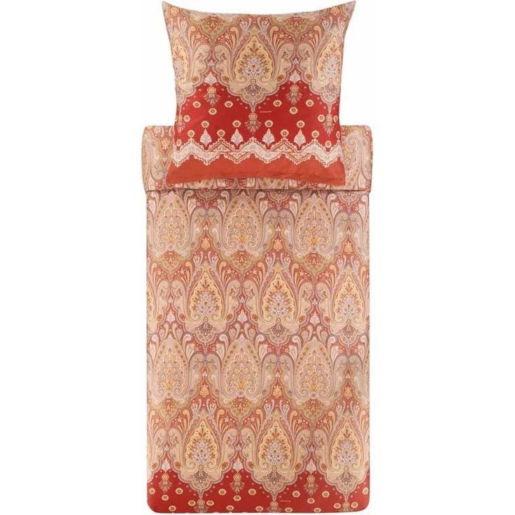Bassetti BETTGARNITUR ISOLABELLA ROT 100% reiner Baumwollsatin Lizens/Zertifikat:OEKO-TEX 155X220 Paisleymuster *9329921 HW 2024 Neuheiten – Bild 2