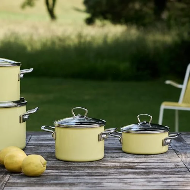 Riess Riess 5-teiliges Topfset Lemon R0558002 – Bild 3