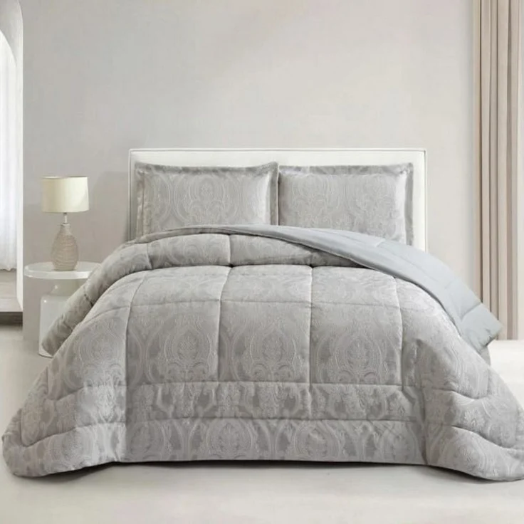 alesvelt Tagesdecke Set Firuze Überwurf Decke 3-Teilig 240x250 cm,atmungsaktiv 2-Personen – Bild 3