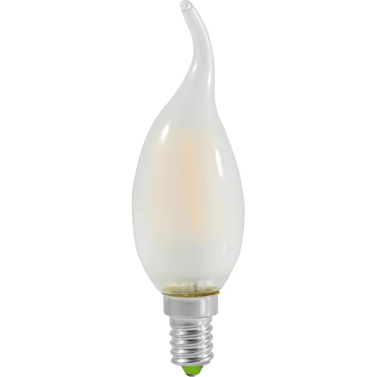 Näve E14 LED-Leuchtmittel Kerzenform 3,8 W, 480 lm, 6er Set, 12,3 x 35 cm, warmweiß 2.700 K