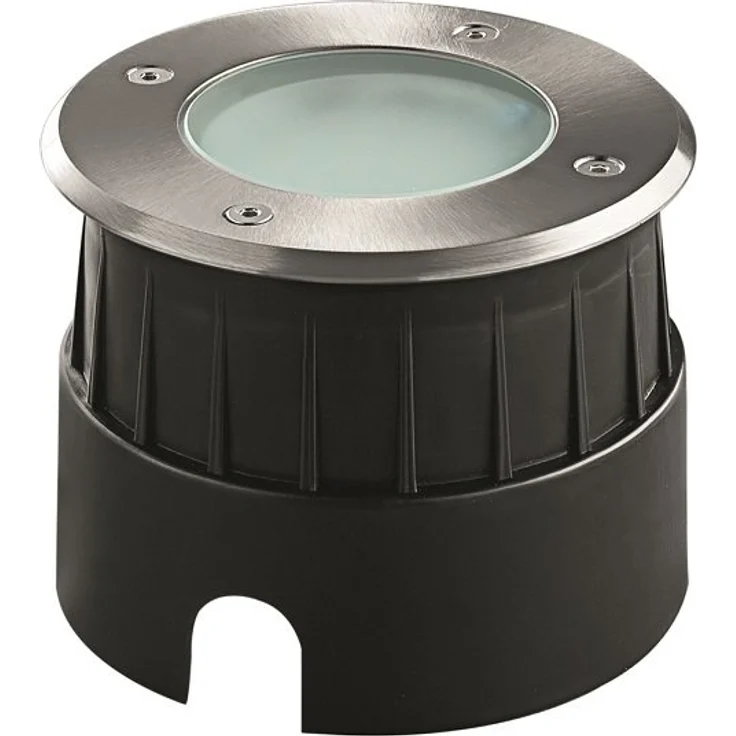 Heitronic 500148 LED Bodeneinbaustrahler Messina 90° Edelstahl starr rund 115mm – Bild 6