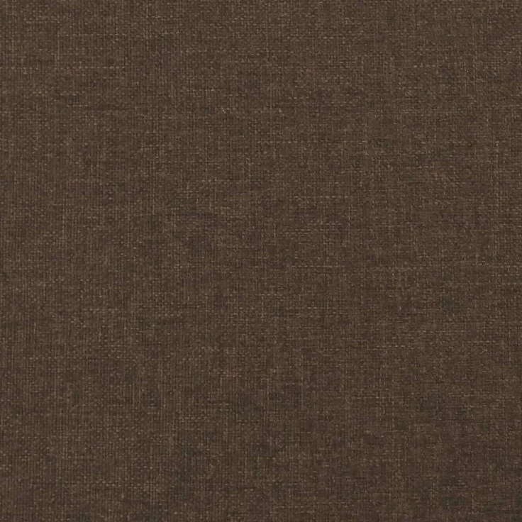 vidaXL Bettgestell ohne Matratze Dunkelbraun 120x190 cm Stoff 3269634 – Bild 7
