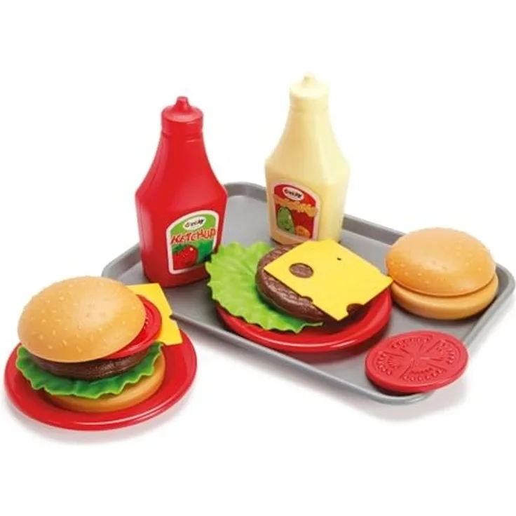 4670 - BURGER SET AUF TABLETT 17 TEILE