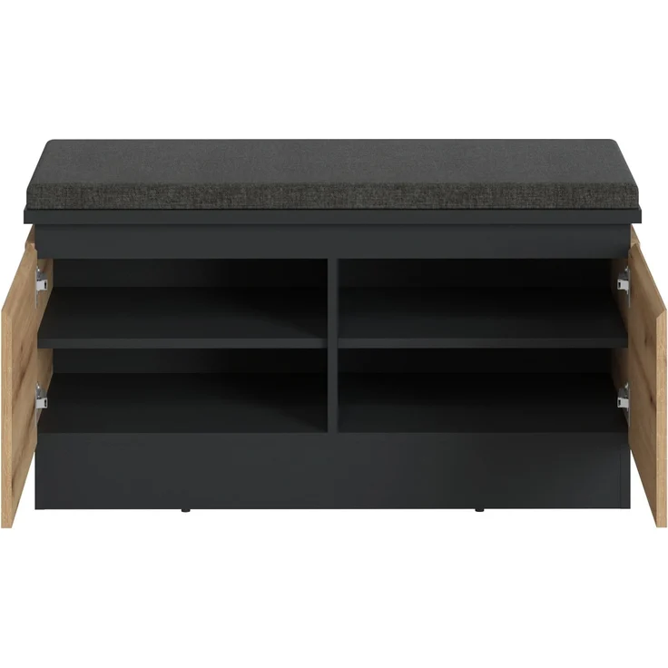 Garderoben-Set >Corte< (2-teilig) Evoke Eiche Dekor - 101x201x45 BxHxT – Bild 3