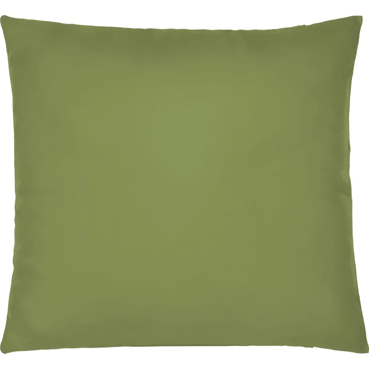 biberna Feinjersey-Kissenbezug, 2-teilig, fichte, 80x80 cm