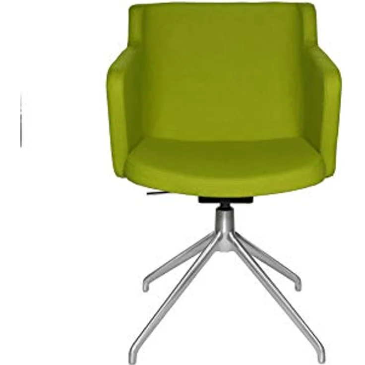 TOPSTAR | Besuchersessel SFH | 3D-Sitzgelenk und Aluminium-Fußkreuz | grün – Bild 5