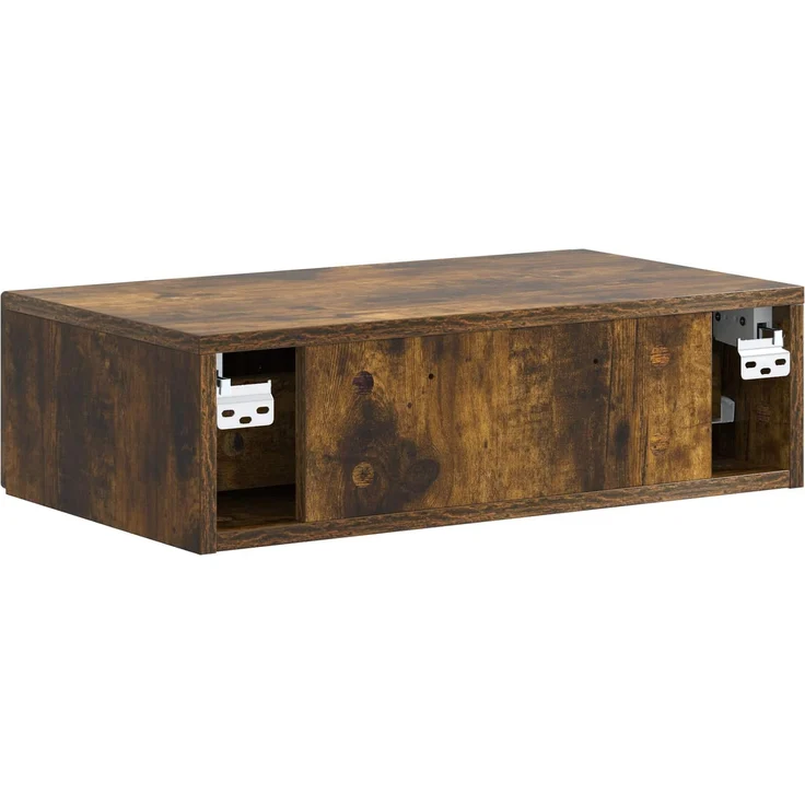 vidaXL Wandmontierter Beistelltisch Geräucherte Eiche Holzwerkstoff 898660 – Bild 7