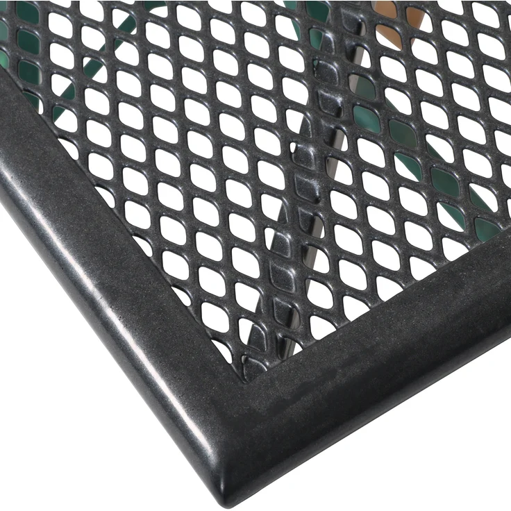 Greemotion 'Toulouse' Balkonhängetisch, klappbar, Streckmetall Kunststoffummantelung, Anthrazit-Grau, 70x47-79x88 cm – Bild 5