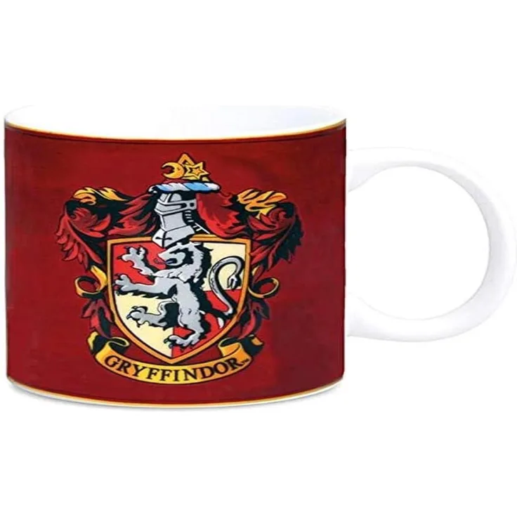 Harry Potter Tasse, Porzellan, Rot, 8 x 8 x 9. 5 cm, 6 Einheiten