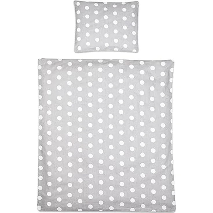 2-teiliges Baby Kinder Bettbezug 80x70 cm mit Kopfkissenbezug - Muster 14 – Bild 2