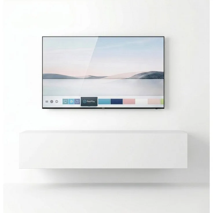 InnoFurn TV-Board Vela hängender Lowboard (1x hängender Tv-Schrank), Sanftes Öffnen, Made in Germany, Modernes Design, hängender Tv-Board