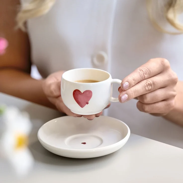 like. by Villeroy & Boch With Love Espressotasse 60 ml 6er Set – Bild 3