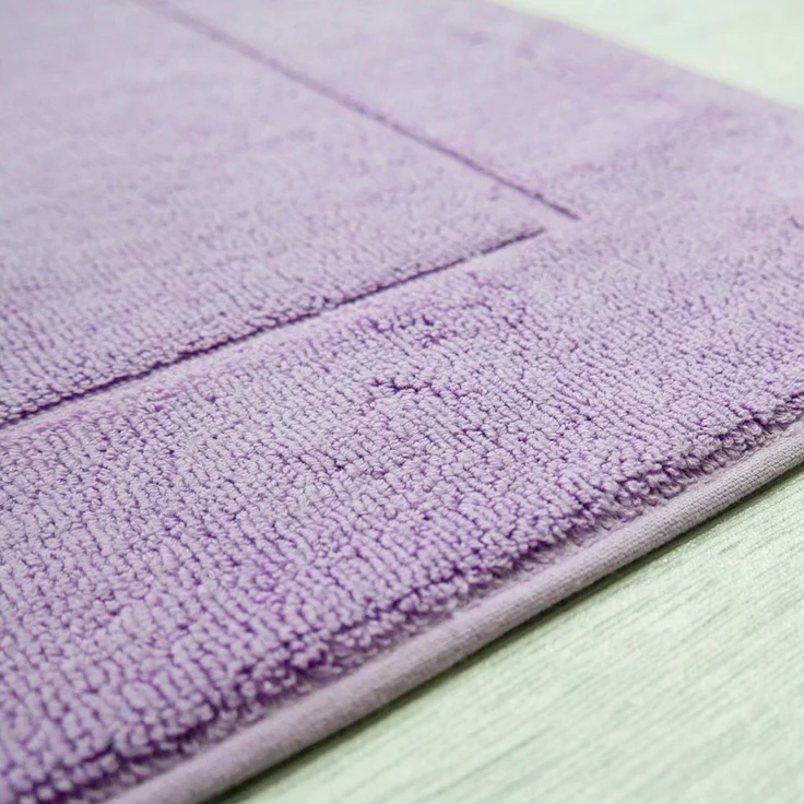 framsohn frottier Badematte Uni Basic Hotelmatte, Höhe 11 mm, beidseitig nutzbar, fußbodenheizungsgeeignet, schnell trocknend, Baumwolle, rechteckig, große Farbpalette, Hergestellt in Österreich, Badezimmerteppich – Bild 2