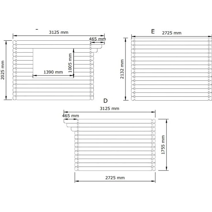 McGarden Gartenhaus Gotland 400 x 275 cm mit 2 Räumen – Bild 8
