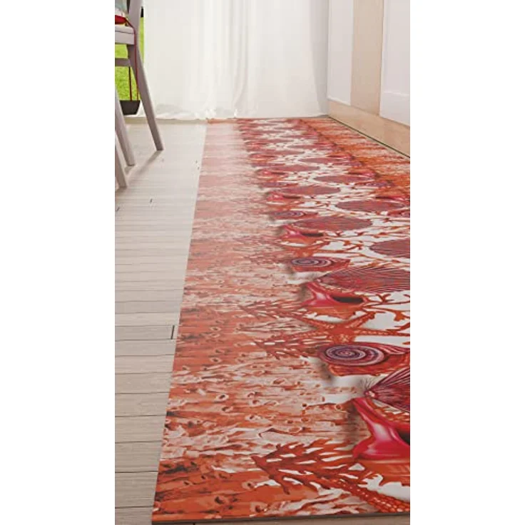 PETTI Artigiani Italiani Teppich für Küche 52x140 cm Corallo Rosso – Bild 5