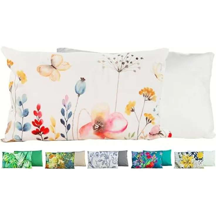 JACK Dekokissen Outdoor Lounge Kissen 30x50cm Motiv inkl. Füllung, mit Lotus-Effekt, Robust, Strapazierfähig, für Innen & Außen geeignet – Bild 2