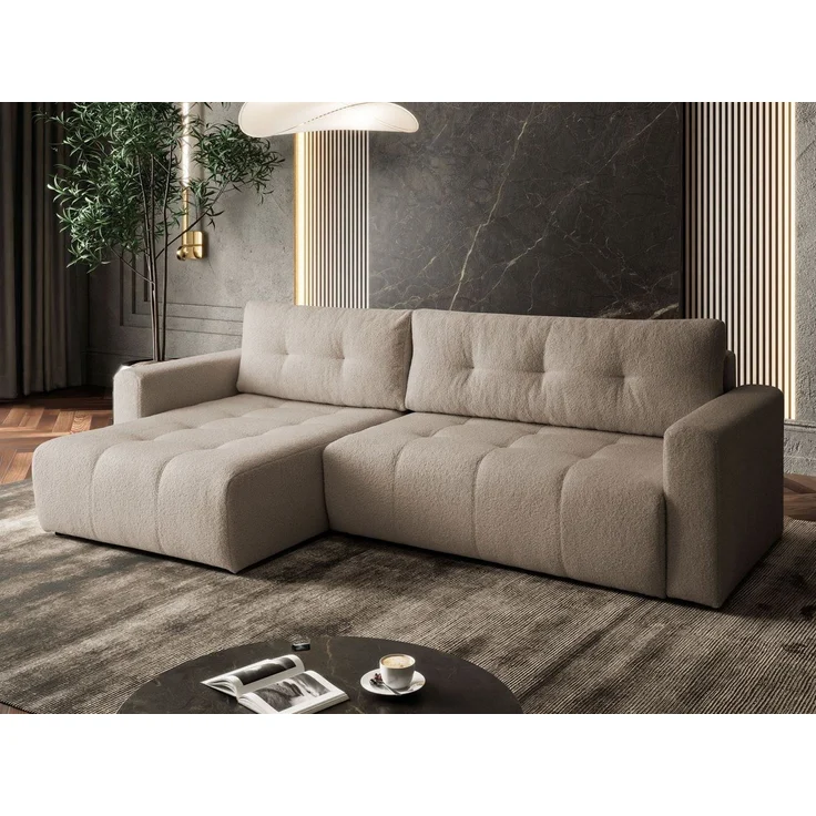 Lookway Ecksofa ASTON L-Form Couch, mit Bettkasten und Schlaffunktion – Bild 1
